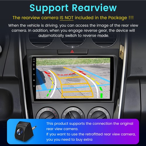 Android 13 2+64GB Car Radio Carplay GPS Navi Stereo SWC For Mazda CX-7 2008-2015 - Picture 8 of 17