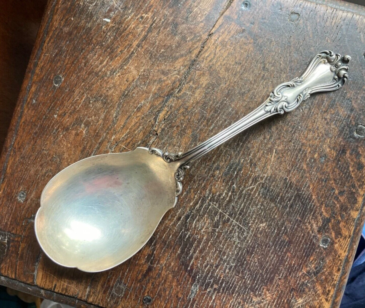 Reed & Barton Antique US Sterling Silver Serving Spoons for sale