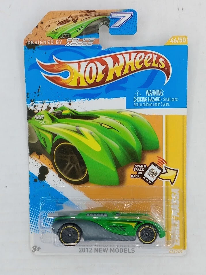 Hot Wheels #46 2012 nuevos modelos 46/50 Felipe Massa diseño EAGLE MASSA verde Varia Foto 2 de 3