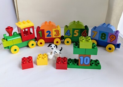 LEGO Duplo 10558 Number Train - 2013 Retired - LEARN TO COUNT Toy Blocks