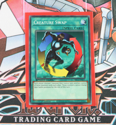 YuGiOh Spell Card Creature Swap SBC1-ENE17 1st Edition Common