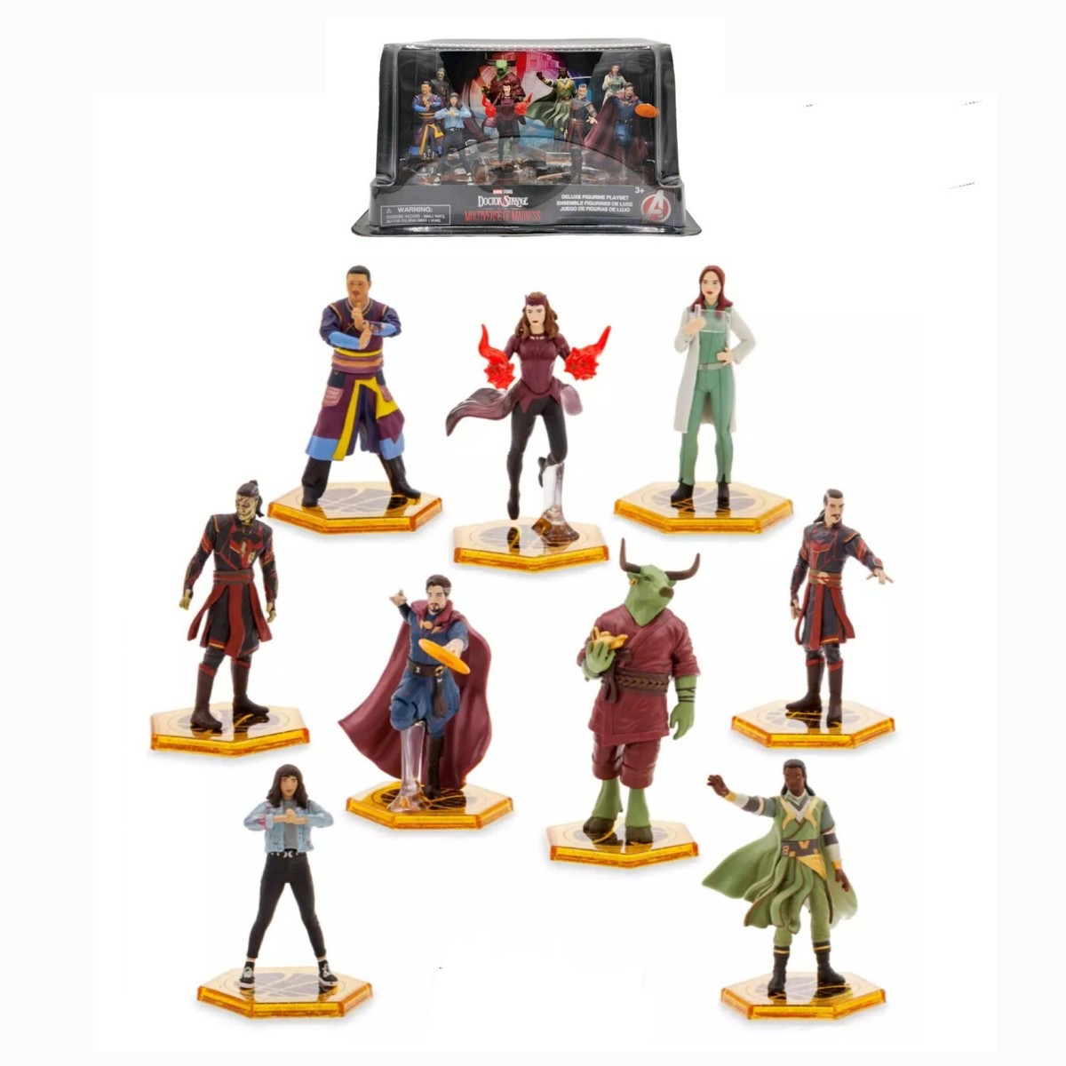 MARVEL DOCTOR STRANGE フィギュア 新品未開封 20個セット Disney Marvel Doctor Strange Multiverse Of Madness Deluxe Action