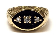 Vintage Men's 14k yellow gold 