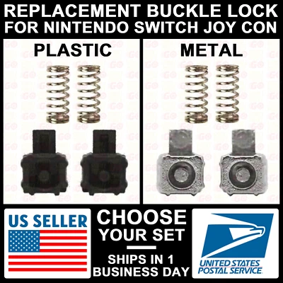 OEM Lock Buckle Springs Latch For Nintendo Switch NS Joy-Con Controller Slider