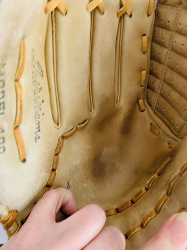 Vintage Ted Williams Modell 400 Leder Baseball Handschuh Japan 16199 Sears - Bild 8 von 10