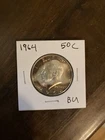 1964 Kennedy Half Dollar with Beautiful Toning
