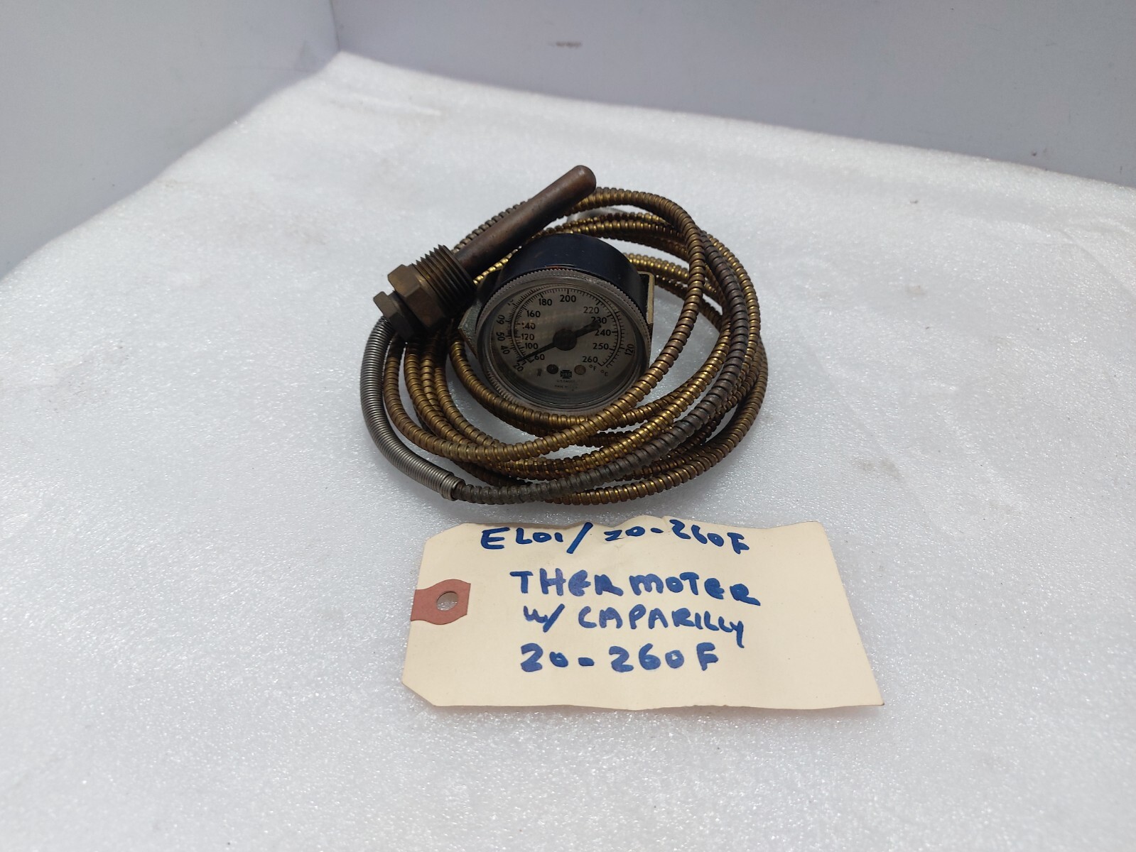 USG 20-260F Thermoter W / Caparilly Gauge