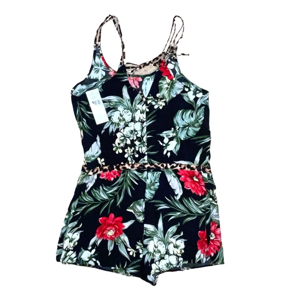 Mameluco corto Ralph Lauren Denim Supply tropical nuevo con etiquetas talla mediana Foto 2 de 4