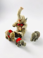 Steiff bundle 4 x animals elephants family
