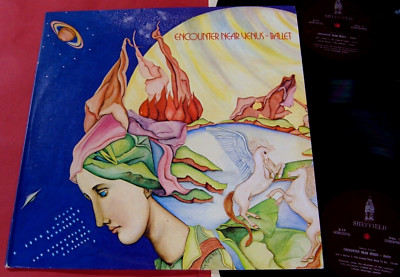 George Russell ''ENCOUNTER NEAR VENUS'' 1975, Sheffeld S-17 Double LP   NM/NM/NM