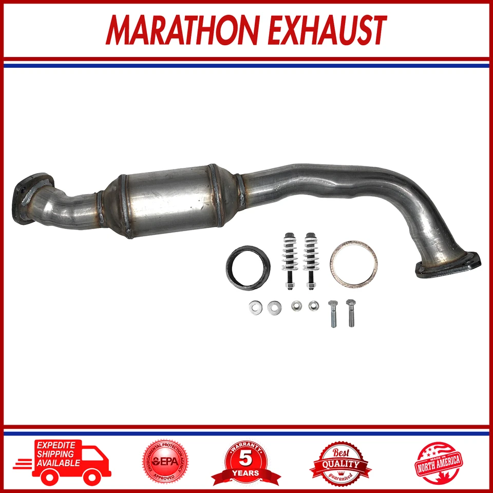 Convertidor catalítico delantero para Toyota Highlander 14-18 2,7 L envío rápido en stock Foto 2 de 4