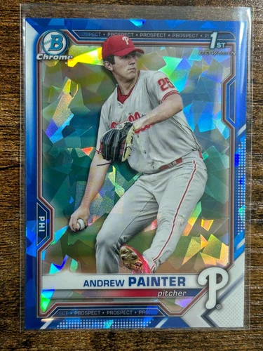 20212 Bowman Chrome Andrew Painter (RC) #BDC-10 Sapphire