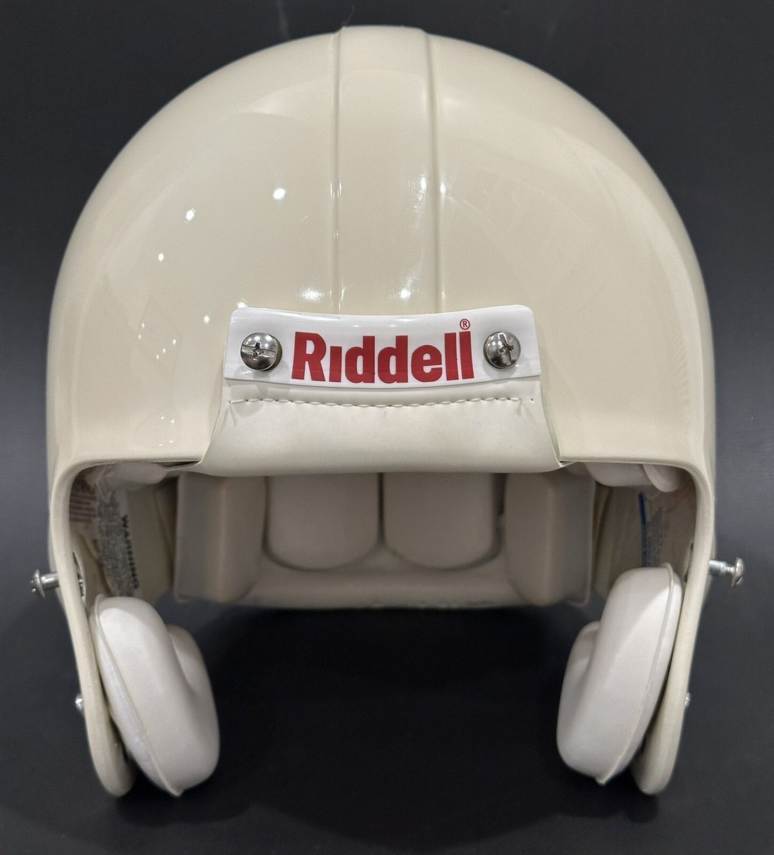 Tom Brady Riddell VSR4 XL Small Ear Hole Rare Off White Tom Brady Riddell VSR4 XL Small Ear Hole Rare Off White