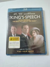 The King's Speech (2010) New Blu-Ray - King George VI Sealed Colin Firth