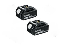 Genuine Makita 18V LXT 5.0Ah Star Battery  - Pack of 2 - BL1850B 197280-8