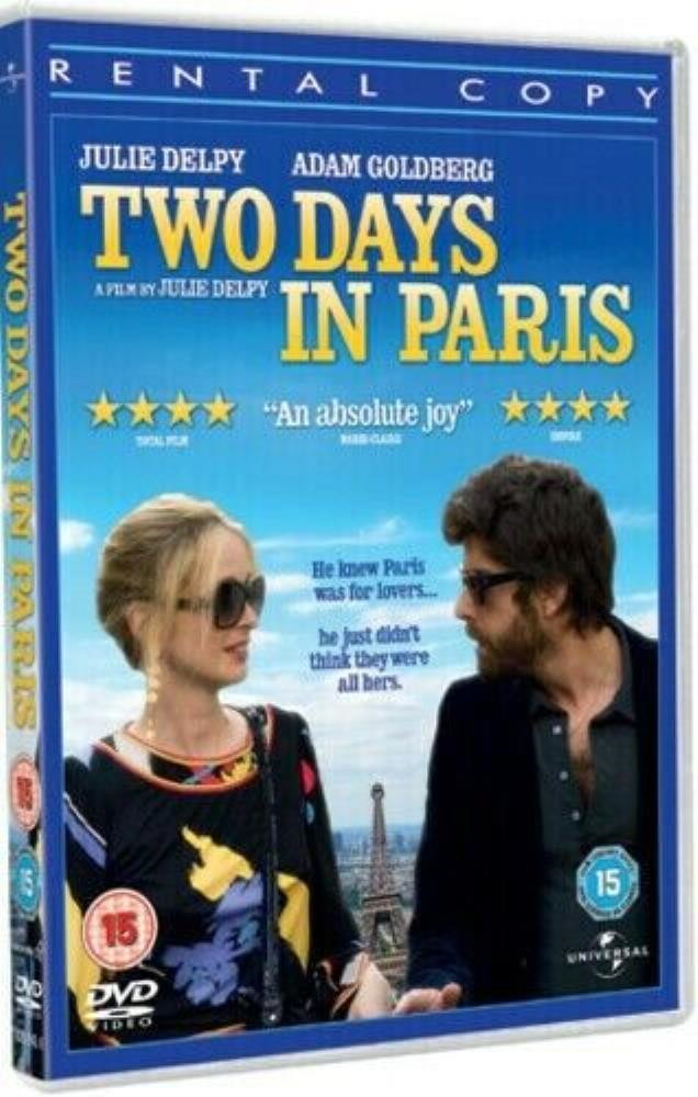 Two Days in Paris DVD FREE SHIPPING