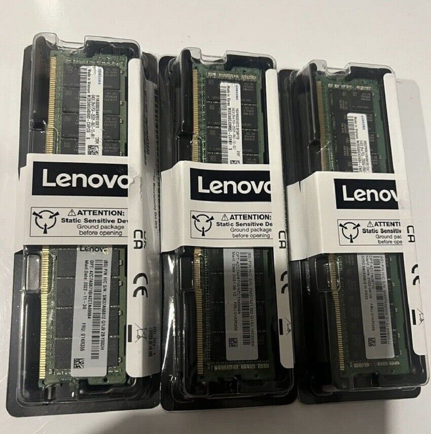 01KR356 4ZC7A08710 Lenovo/IBM 2RX4 64GB DDR4 PC4-2933Y RDIMM 01KR356 4ZC7A08710 Lenovo/IBM 2RX4 64GB DDR4 PC4-2933Y RDIMM
