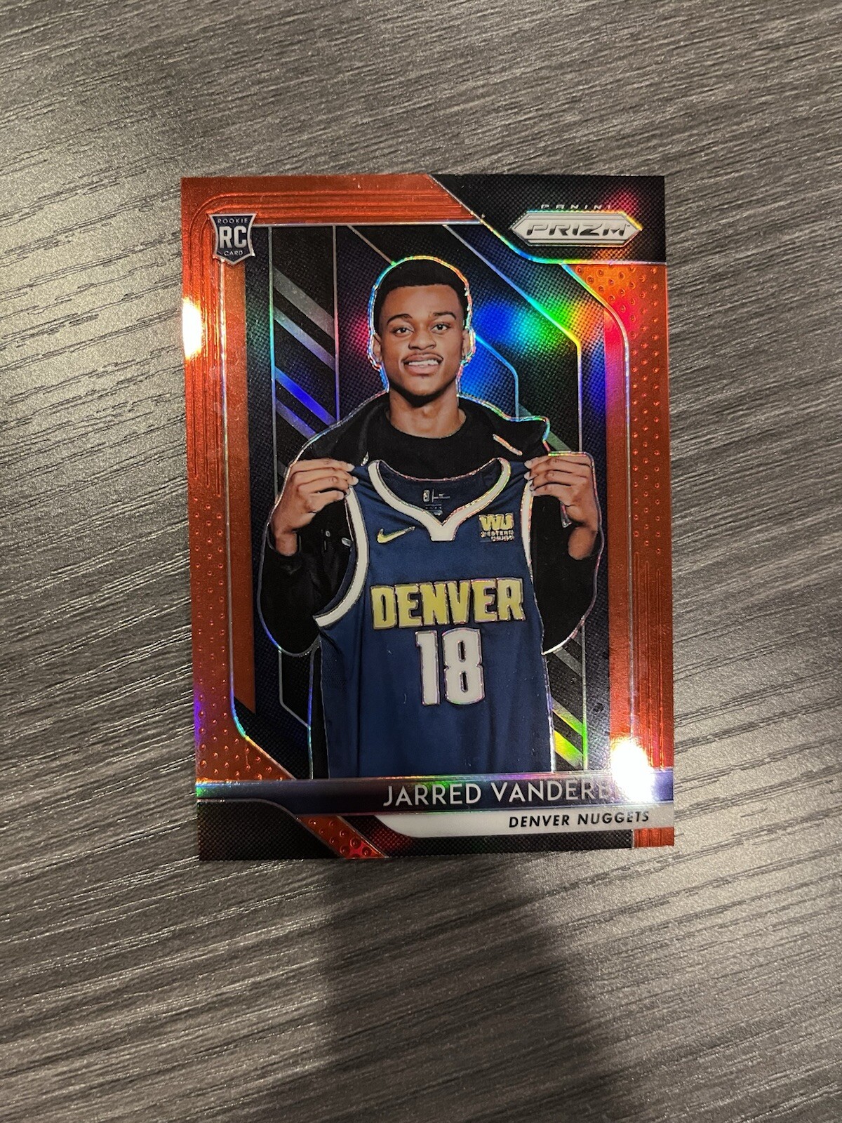 Jarred Vanderbilt 2018-19 Prizm Basketball #42 Red Prizm RC /299-Denver/Lakers