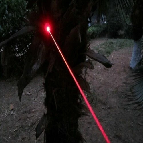 Professioneller roter Laserpointer 1 mW fokussierbarer Strahl 650 nm Wicked Best Lazer - Bild 4 von 4