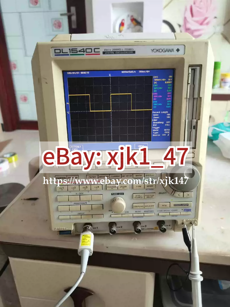 YOKOGAWA DL1540C 8BITS 200MS/s 150MHZ DIGITAL OSCILLOSCOPE/xjk | eBay