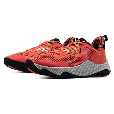 Under Armour Steph Curry Shoes Orange HOVR Splash 3026891