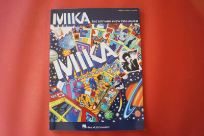 Mika - The Boy who knew too much . Songbook Notenbuch. Piano Vocal Guitar PVG