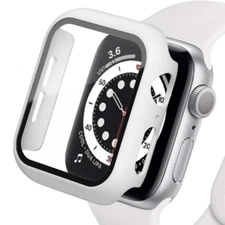 Tempered Glass+Cover for Apple Watch Accessories 
