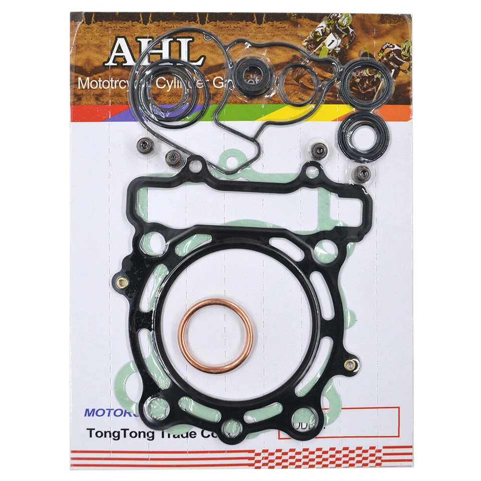 Kit de juntas de extremo inferior superior para Kawasaki KXF250 KX250F 2009-2016 Foto 3 de 4