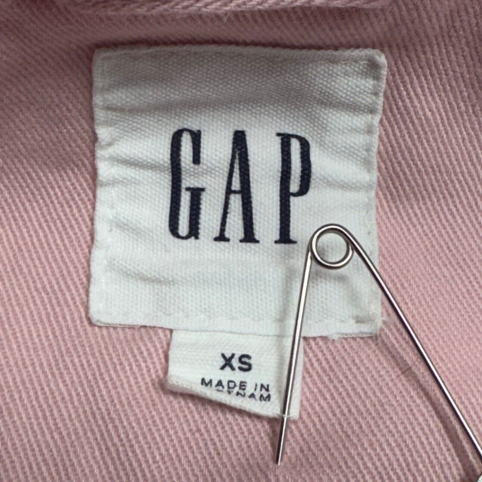 GAP Utility Jacket Lightweight Drawstring Waist P… - image 2
