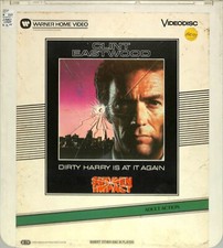 Sudden Impact 1983 Vintage CED Videodisc TESTED WORKING