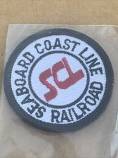 Patch- SEABOARD Coast Line Train RAILROAD 2 Round