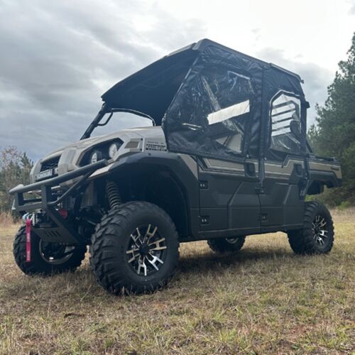 Falcon Ridge Upper Soft Door Side Enclosures | Kawasaki Mule Pro FXT DXT - Picture 2 of 8