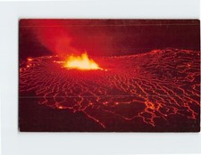 Postcard Kilauea Volcano Eruption Hawaii National Park Hawaii USA