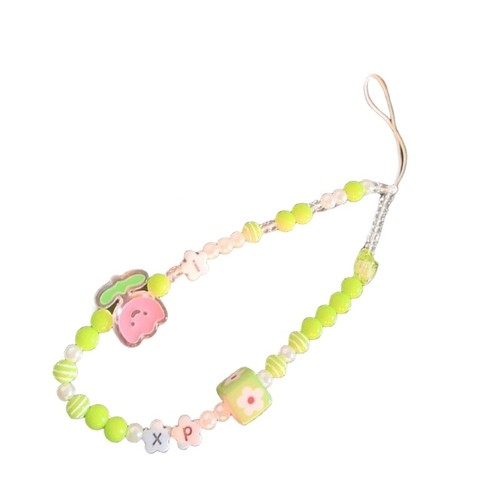 Handmade Beaded Chain Mobile Phone Jewelry Pendant Drop-resistant Strap Antilost - Zdjęcie 7 z 8