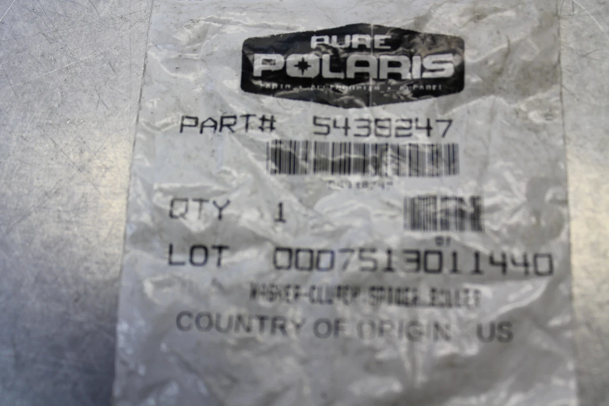 New Polaris RMK Snowmobile WASHER CLUTCH SPIDER ROLLER OEM Part 