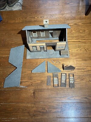 Pola LGB Clear Creek Railroad Station Partially Assembled G Scale Missing Parts