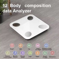 BATHROOM SCALES WEIGHING DIGITAL LCD ELECTRONIC HOME BODY GLASS SCALE WEIGHT
