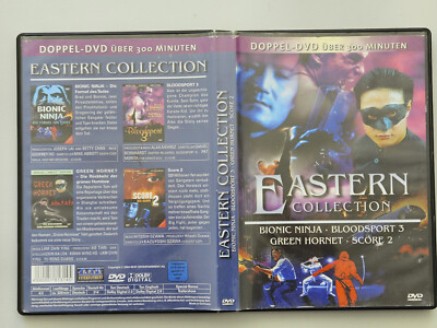 Eastern Collection 4 Filme - Bionic Ninja, Bloodsport 3, Green Hornet, Score 2 D