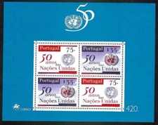 Portugal 1995 - 50 Years United Nations S/S MNH