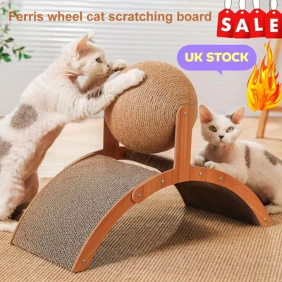 Cat Tree Scratching Post Tower Climbing Activity Centre Sisal Bed Toys,Scratcher