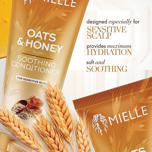 Mielle Oats And Honey Soothing Conditioner For Sensitive Scalp - Picture 7 of 8