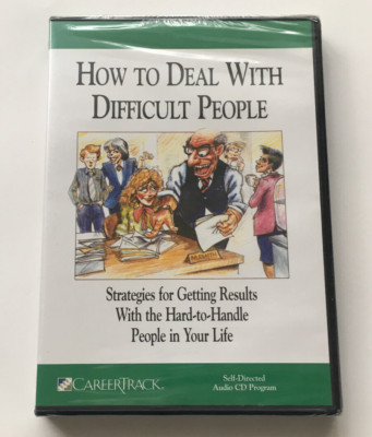 How To Deal With Difficult People (4-Disc CD Set) CareerTrack Audiobook