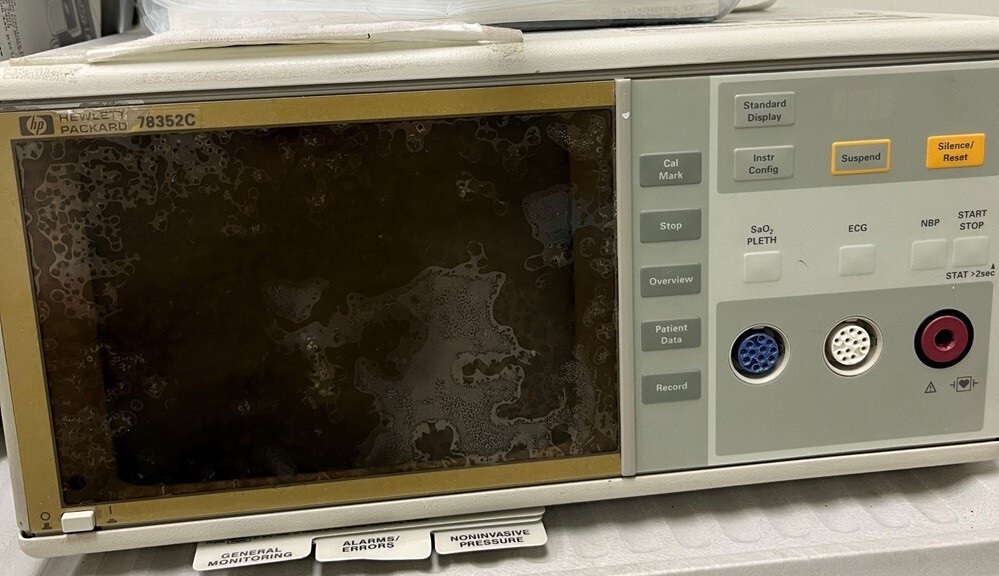 HP Hewlett Packard 78352C Heart Monitor ECG | eBay