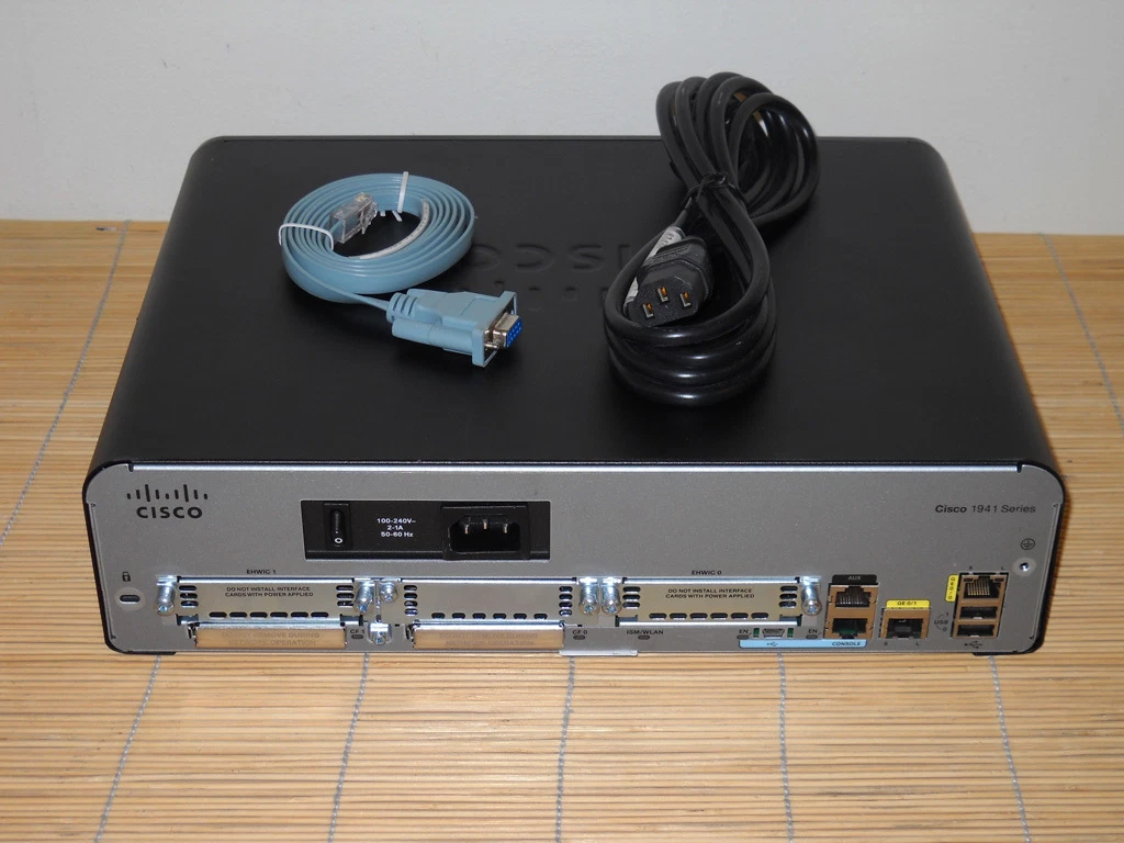 Cisco 1941-Sec/k9 ISR Router with Security License
