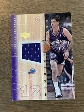 2001-02 Upper Deck Winning Touch Game Jersey John Stockton #JS-WT HOF