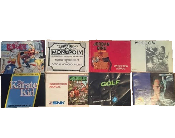 Lot of 17, NES Booklets. Please read entire description!
