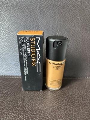 Mac Studio Fix Fluid LSF15 Foundation 30ml NC46 Brandneu Imperfect Box