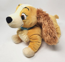 Disney Store Lady and the Tramp Plush Stuffed Animal Dog Toy Spaniel Figure 12"