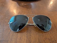 Ray-Ban RB3025 Aviator Pilot Sunglasses Gold Frame Gradient Brown Lens 58-14 mm