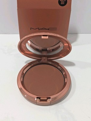 MAC Skinfinish Sunstruck Matte Bronzer Rich Rosy Pressed Powder 